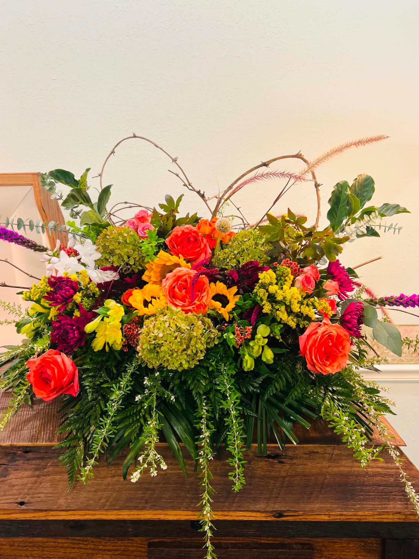 Memorial arrangement